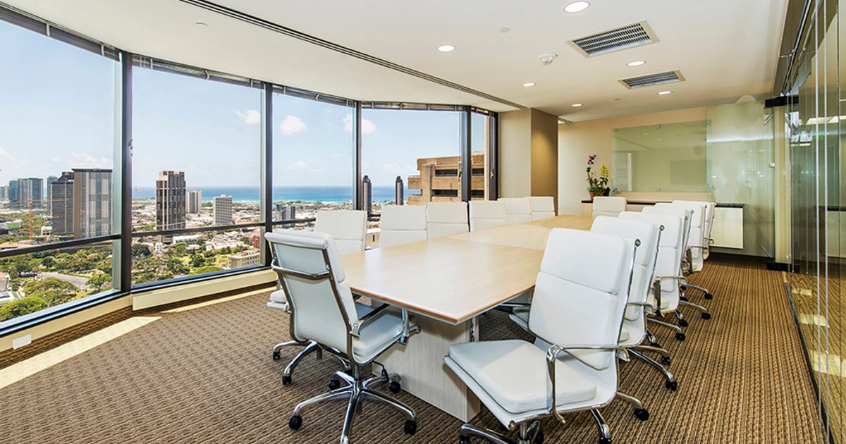 Illustration of Luxury Penthouse Suites With Private Business Meeting Rooms For Rent